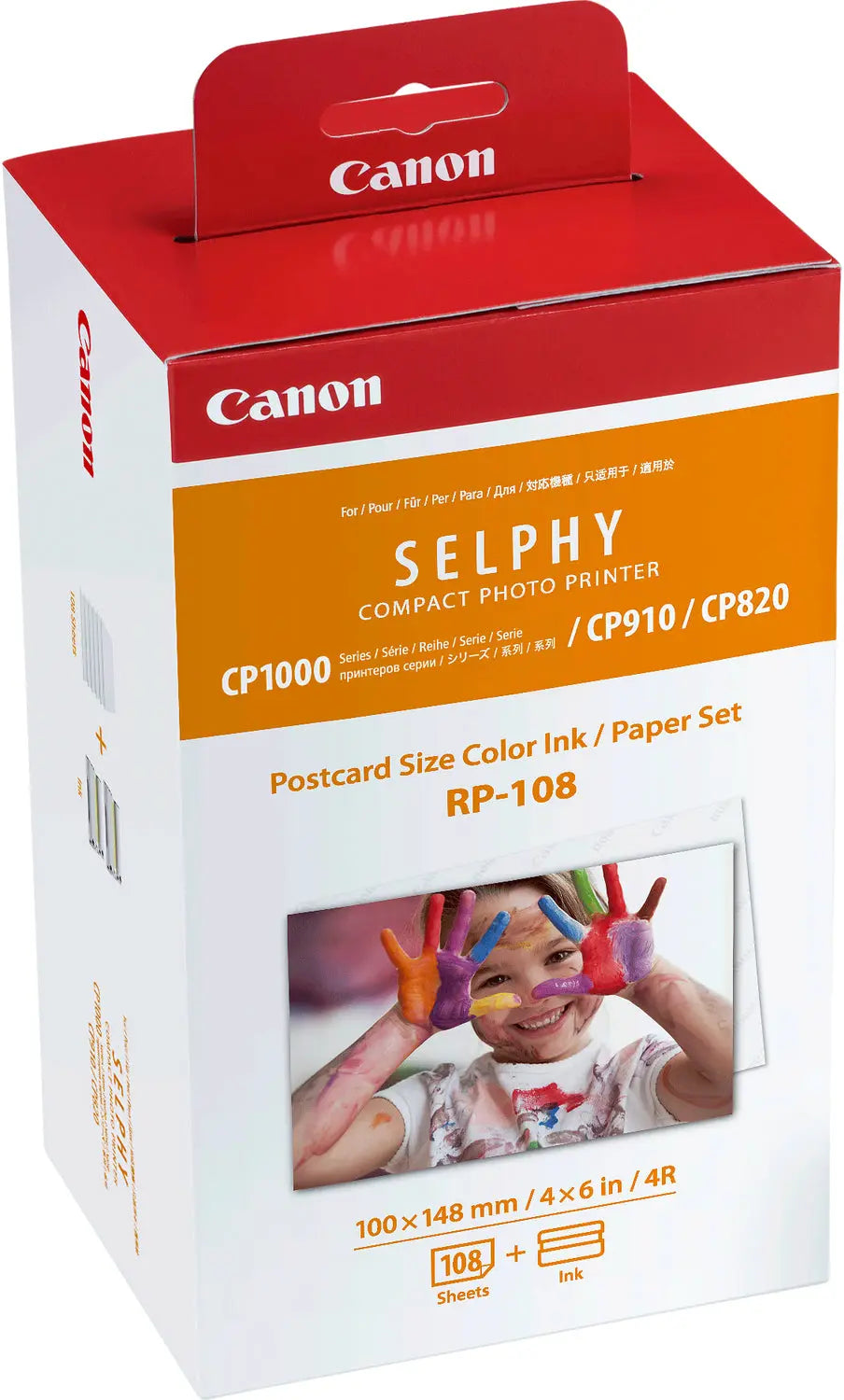 CANON Farbtinte/Papierset 10x14.8cm RP-108 CP 820/910/1000 108 Blatt Idealshop