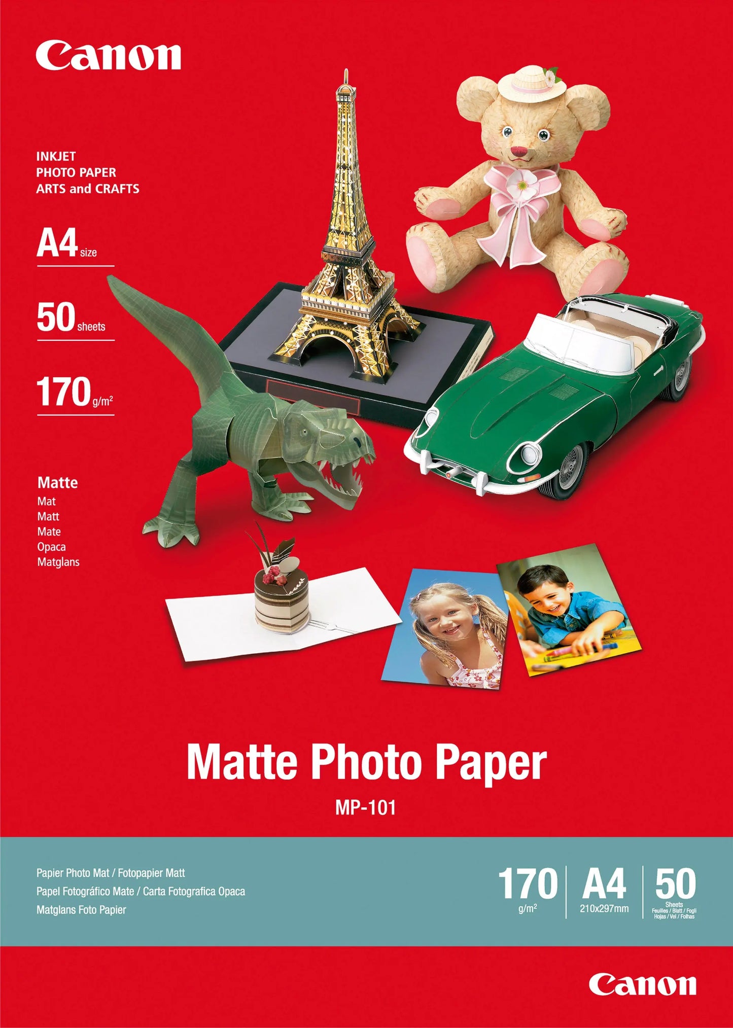 CANON Matte Photo Paper A4 Idealshop