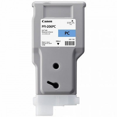 CANON Tintenpatrone photo cyan PFI206PC iPF 6400/6450 300ml Idealshop