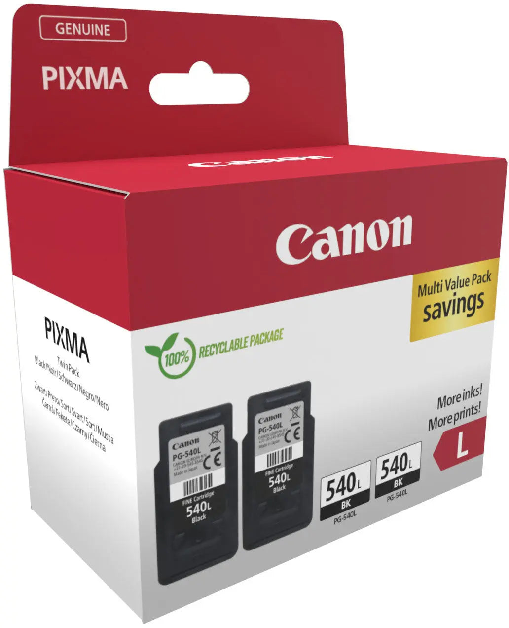 CANON Tintenpatrone L TWIN schwarz Idealshop
