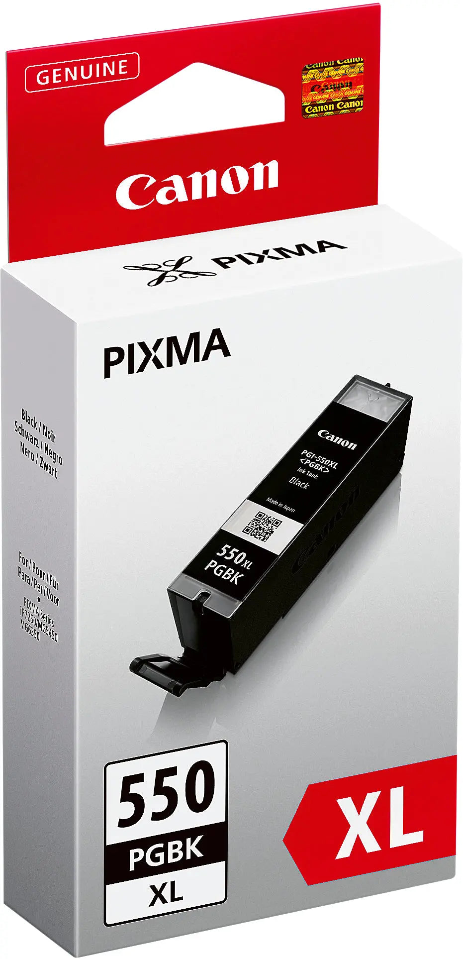 CANON Tintenpatrone XL pigm.schwarz PGI-550XLPGB PIXMA MG5450 22ml Idealshop