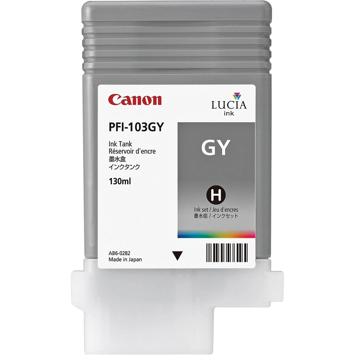 CANON Tintenpatrone grey PFI-103GY iPF 6100 130ml Idealshop
