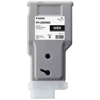 CANON Tintenpatrone matt schwarz PFI206MBK iPF 6400/6450 300ml Idealshop