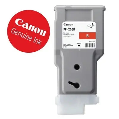 CANON Tintenpatrone red PFI206R iPF 6400/6450 300ml Idealshop