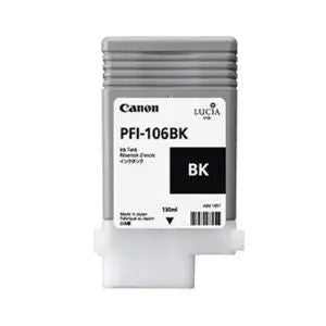 CANON Tintenpatrone schwarz PFI106BK iPF 6300/6350 130ml Idealshop