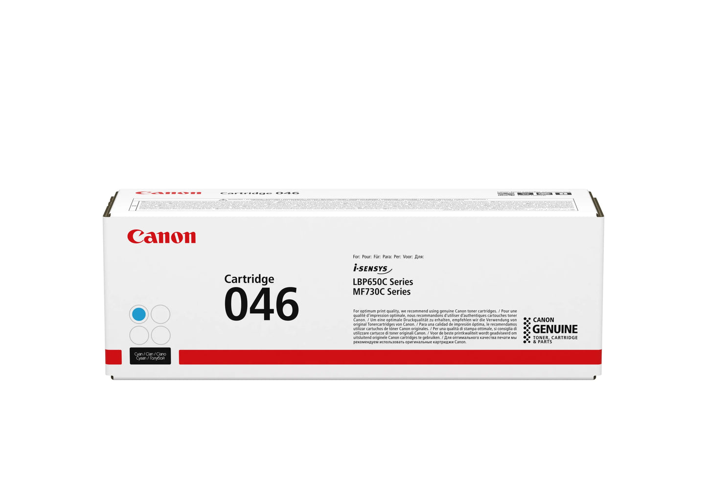 CANON Toner-Modul 046 cyan 1249C002 LBP653Cdw/654Cx 2300 Seiten Idealshop