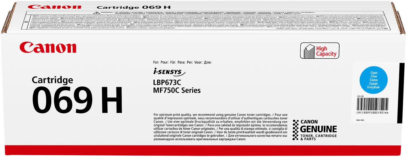 CANON Toner-Modul 069H cyan Idealshop