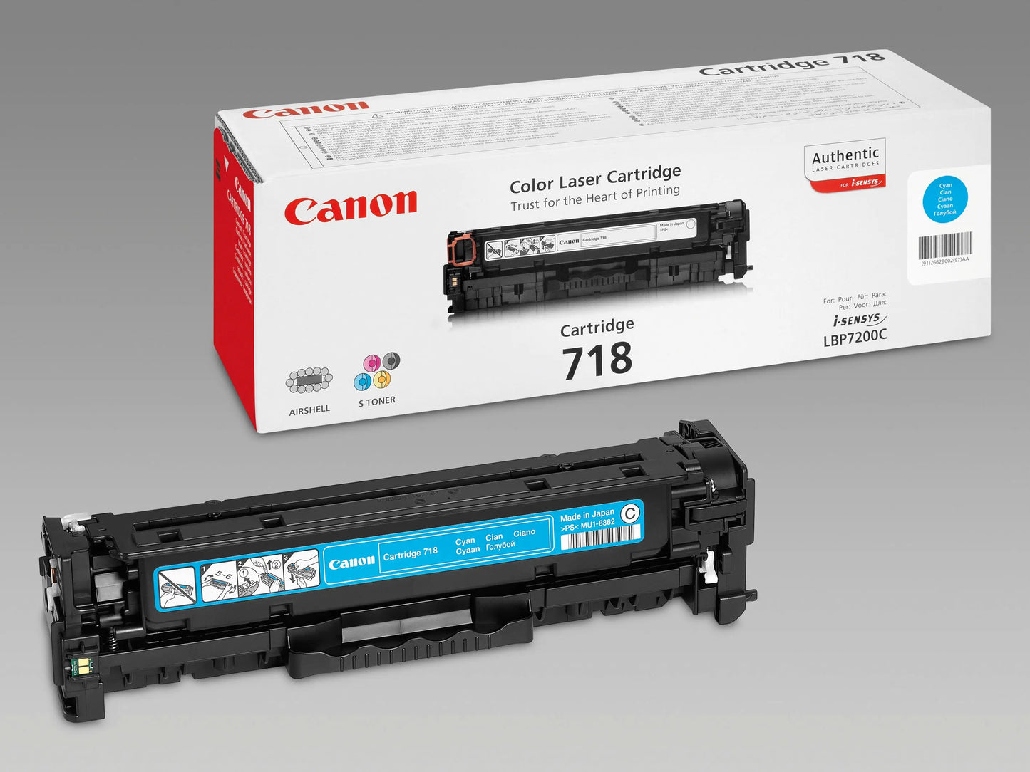 CANON Toner-Modul 718 cyan Idealshop