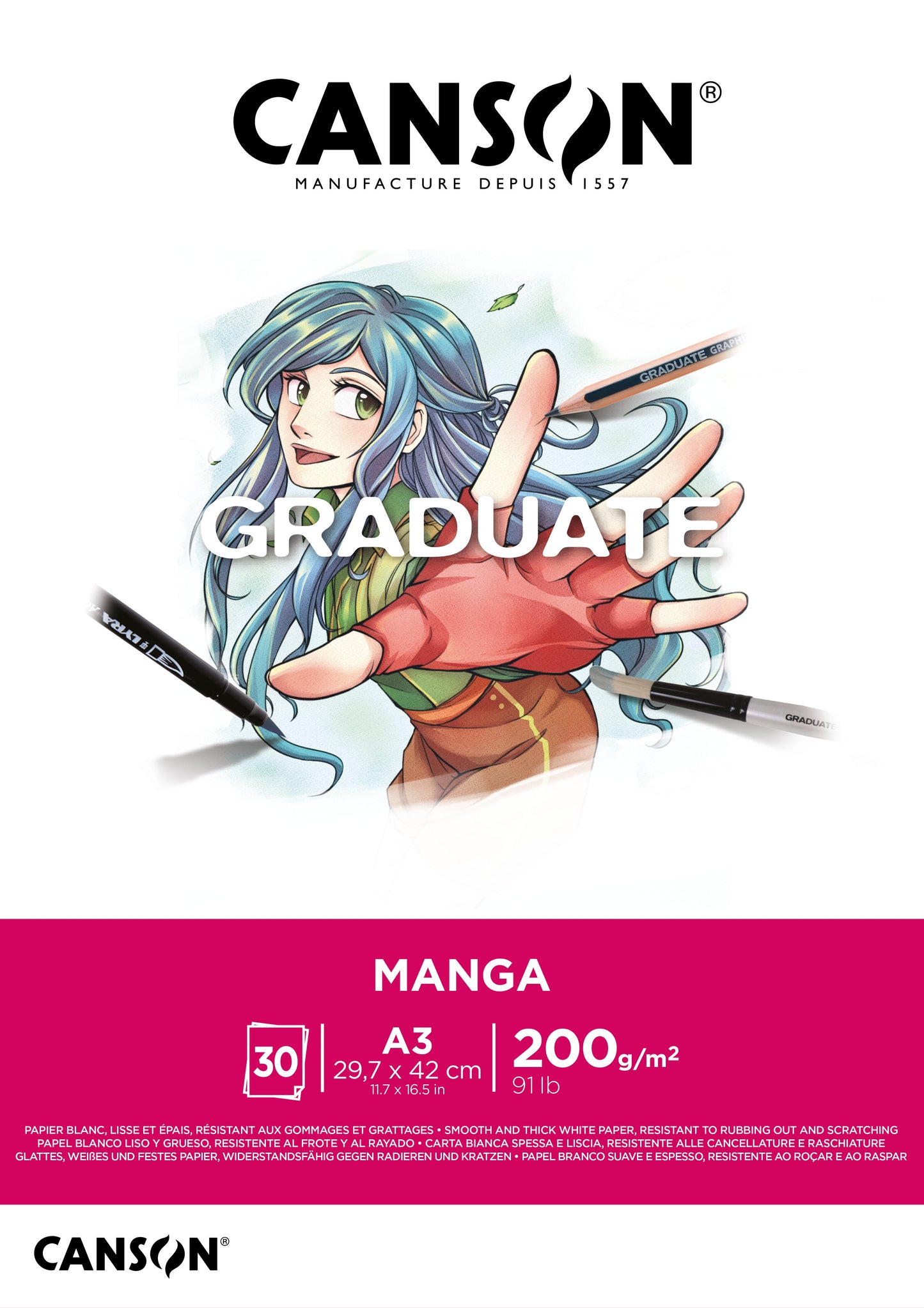 CANSON Graduate Manga A3 Idealshop