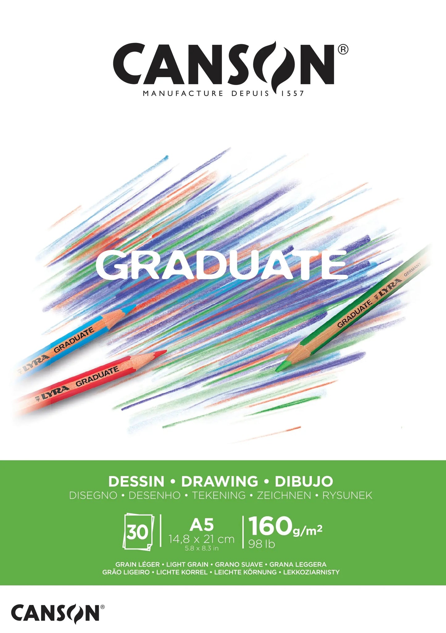 CANSON    Graduate Zeichnen           A5 Idealshop