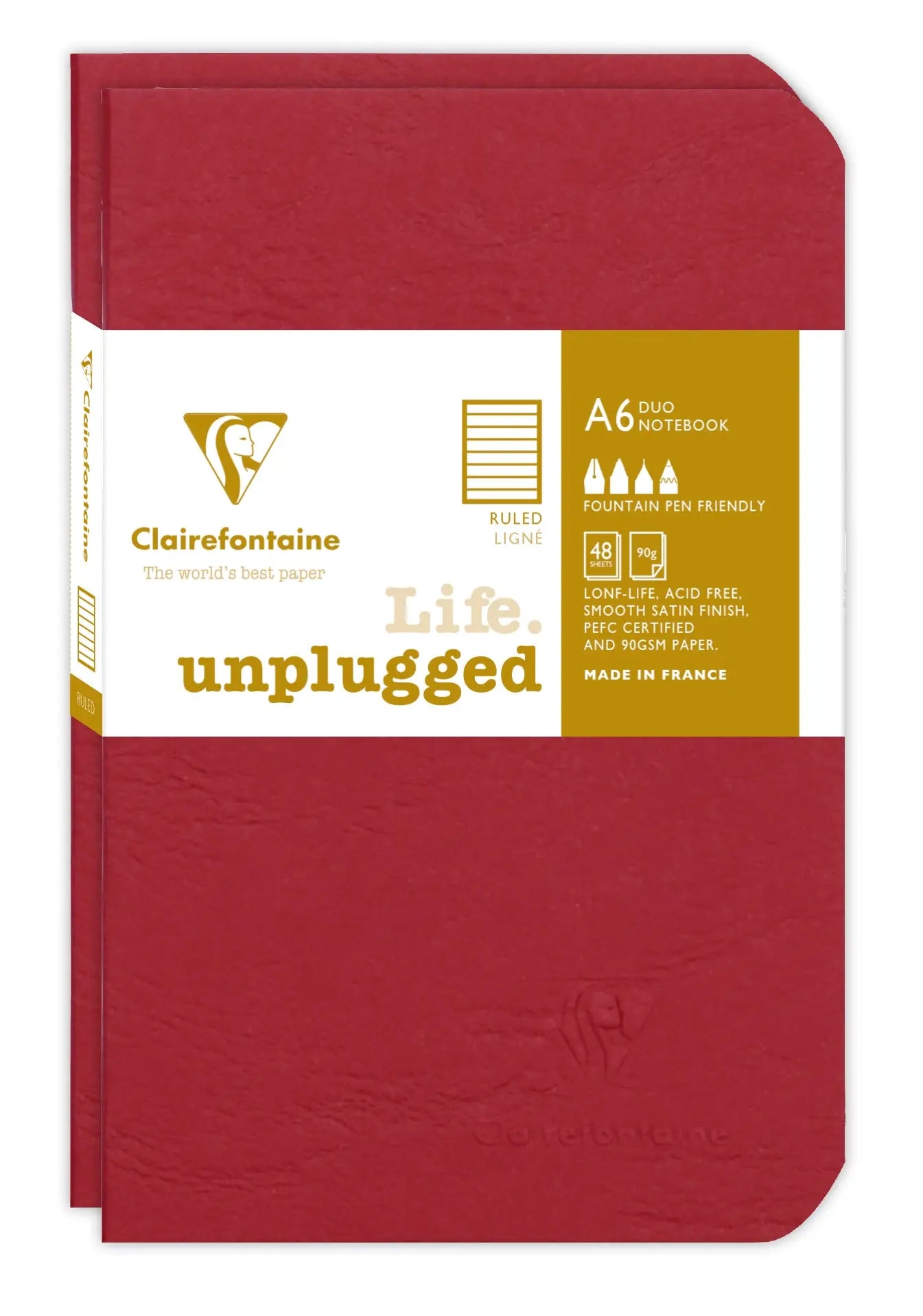 CLAIREFON AGEBAG Set 2 Hefte 9X14cm Idealshop