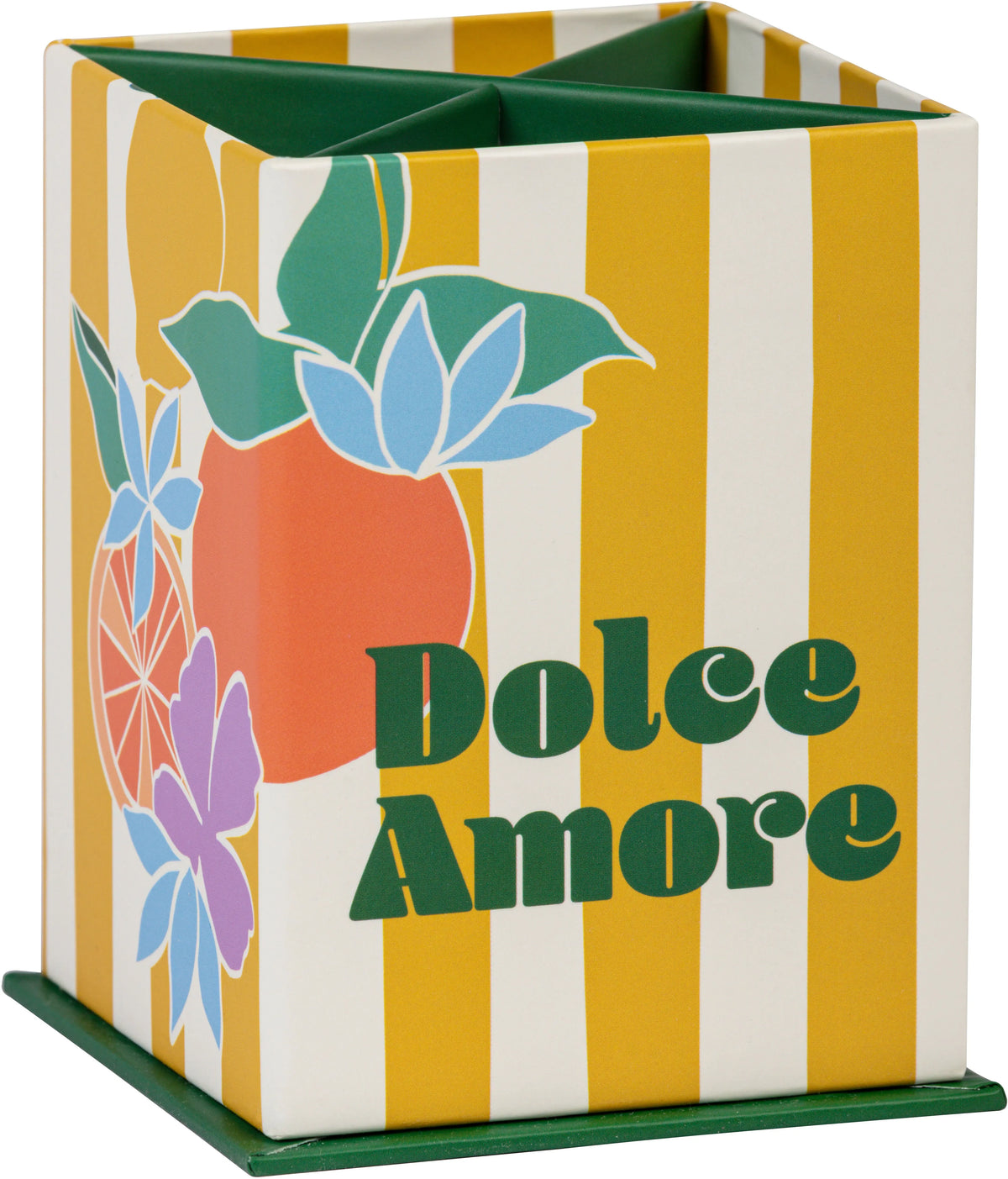 CLAIREFONTAINE Stifteköcher 8.5x8.5x11cm 116279C DocleAmore bunt 4 Fächer Idealshop