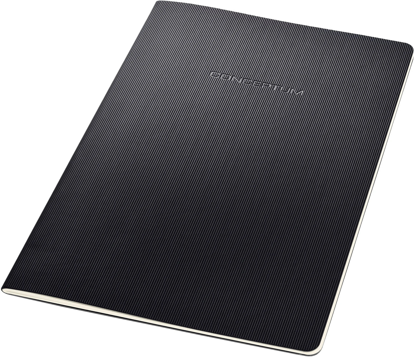 CONCEPTUM Notizheft Softc. A4 CO861 Softw-Oberfläche,black,lin, Idealshop