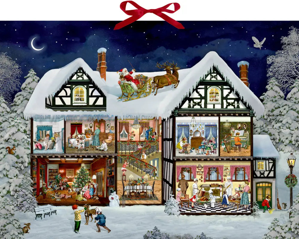 COPPENRATH Wandkalender 52x38cm 95571 Im Adventshaus Idealshop