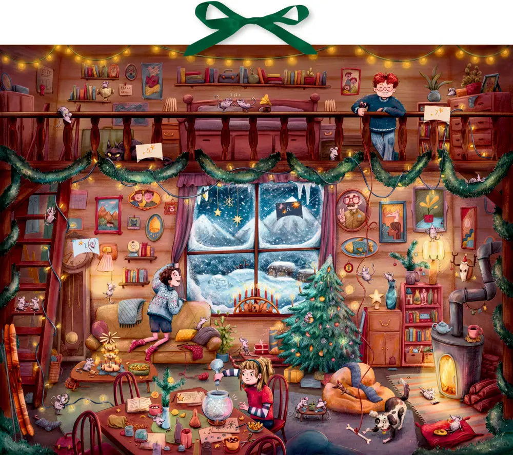 COPPENRATH Zettel Adventskalender 95262 Aufregende Winterferien in de Idealshop