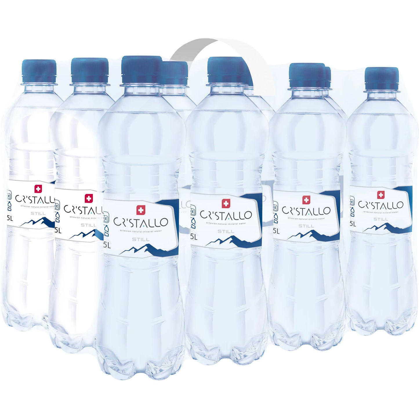 CRISTALLO blau, ohne Kohlensäure, Pet 683770 50 cl, 12 Stk. Idealshop