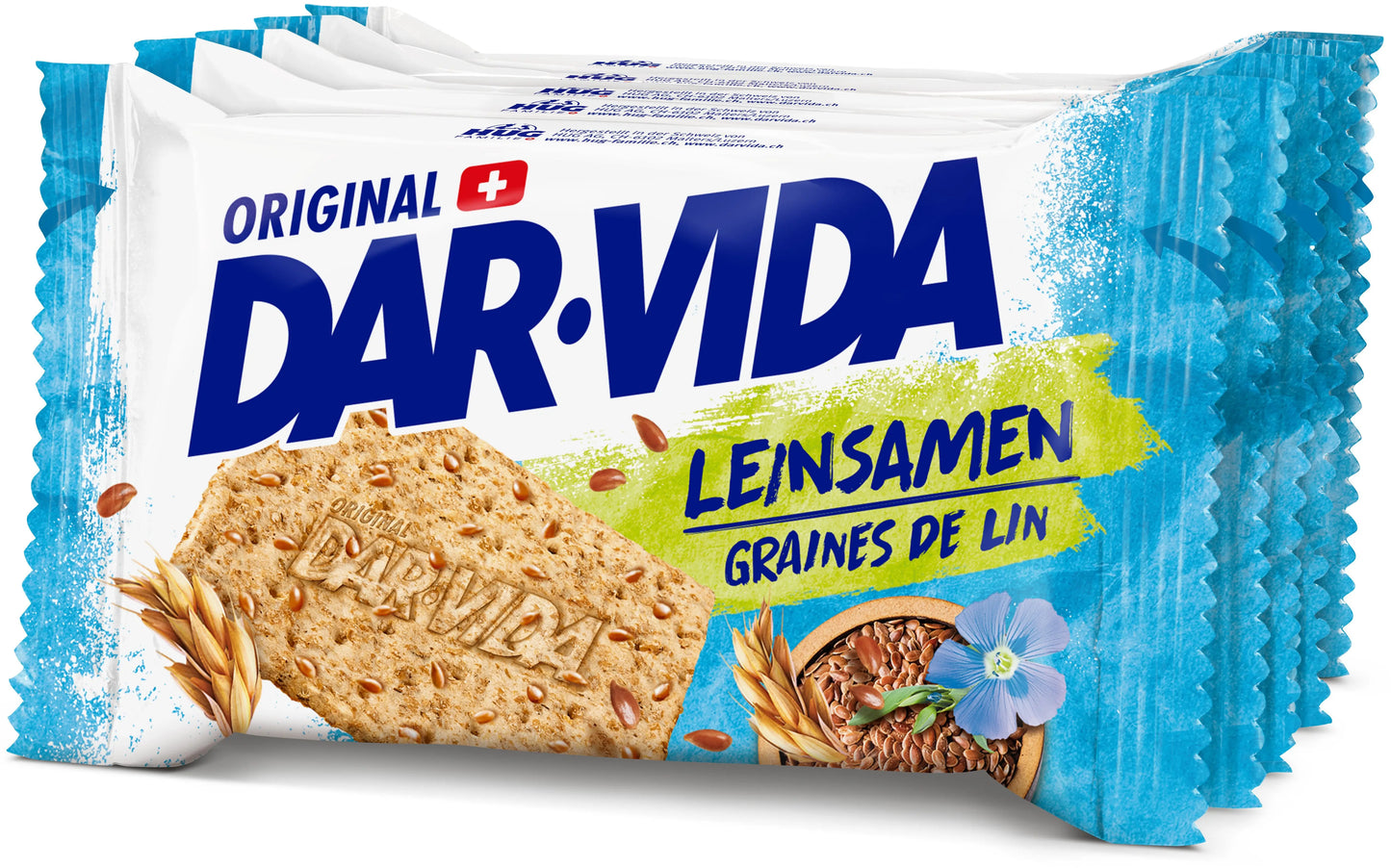 DAR-VIDA Leinsamen 5377000 41.6g, 5 Stk. Idealshop