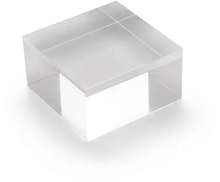 DEFLECTO Acrylblock 75x40mm AB240 transparent poliert Idealshop