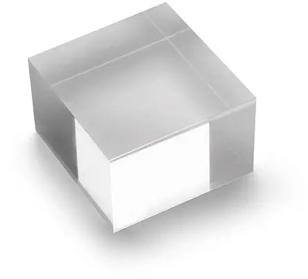 DEFLECTO Acrylblock 75x50mm AB250 transparent poliert Idealshop