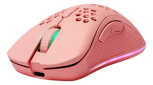 DELTACO Lightweight Gaming Mouse,RGB GAM-120-P Wireless, Pink, PM80 Idealshop