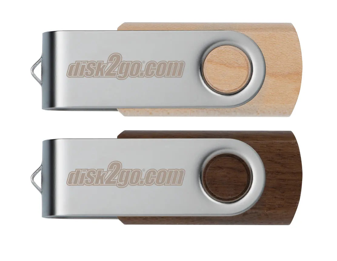 DISK2GO USB-Stick wood 8GB 30006668 USB 2.0 double pack Idealshop