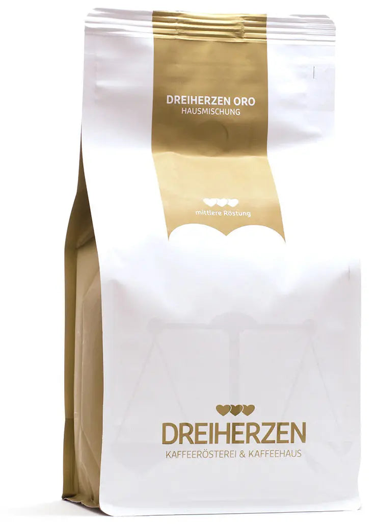 DREIHERZEN Bohnenkaffee 1kg 10001 Oro Idealshop