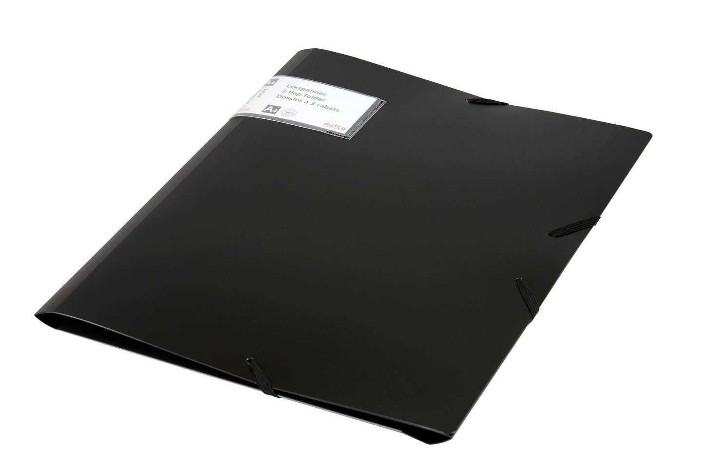 DUFCO Gummibandmappe A4 51500.0364 schwarz Kunststoff Idealshop