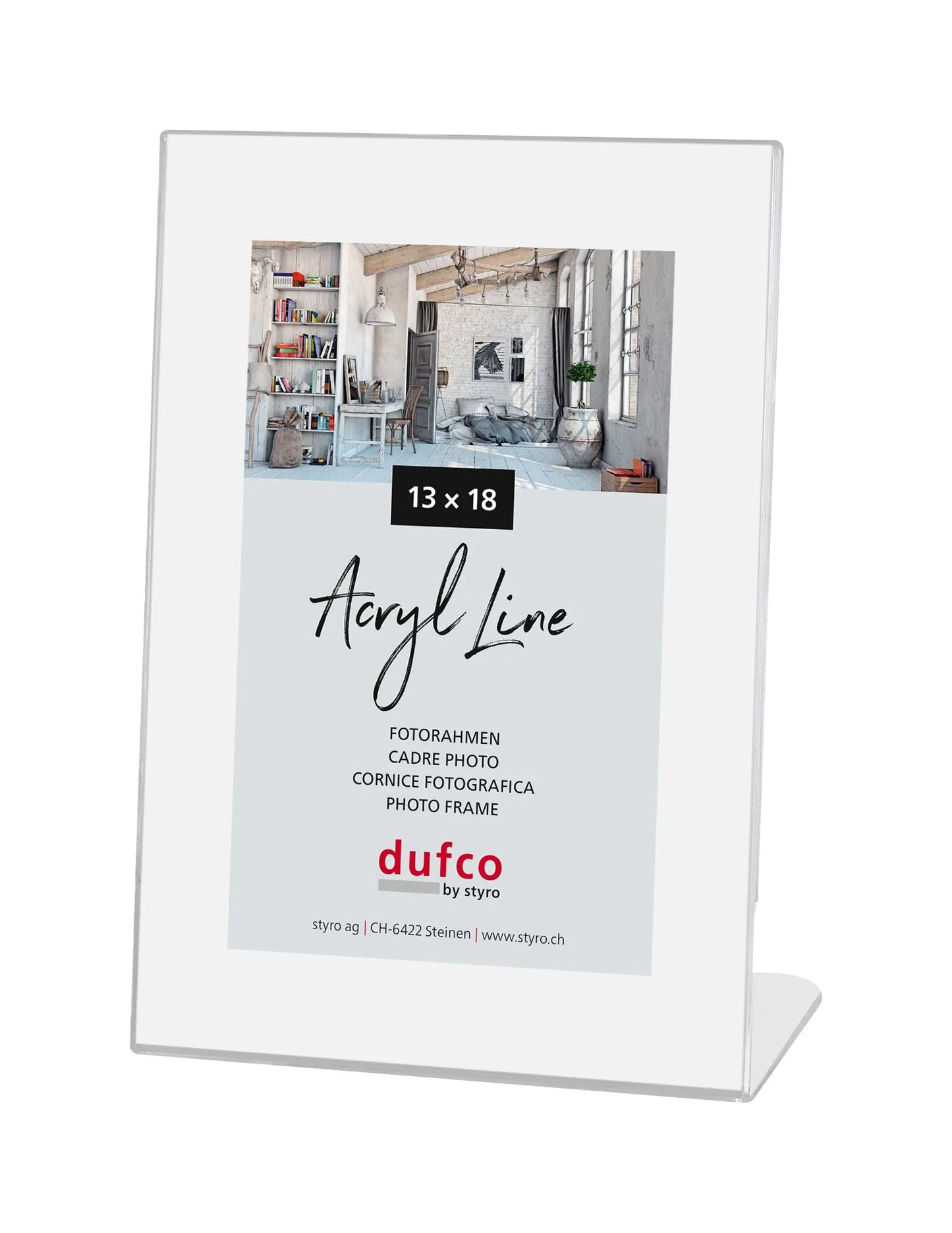 DUFCO Acryl-Bilderrahmen 13x18cm Idealshop