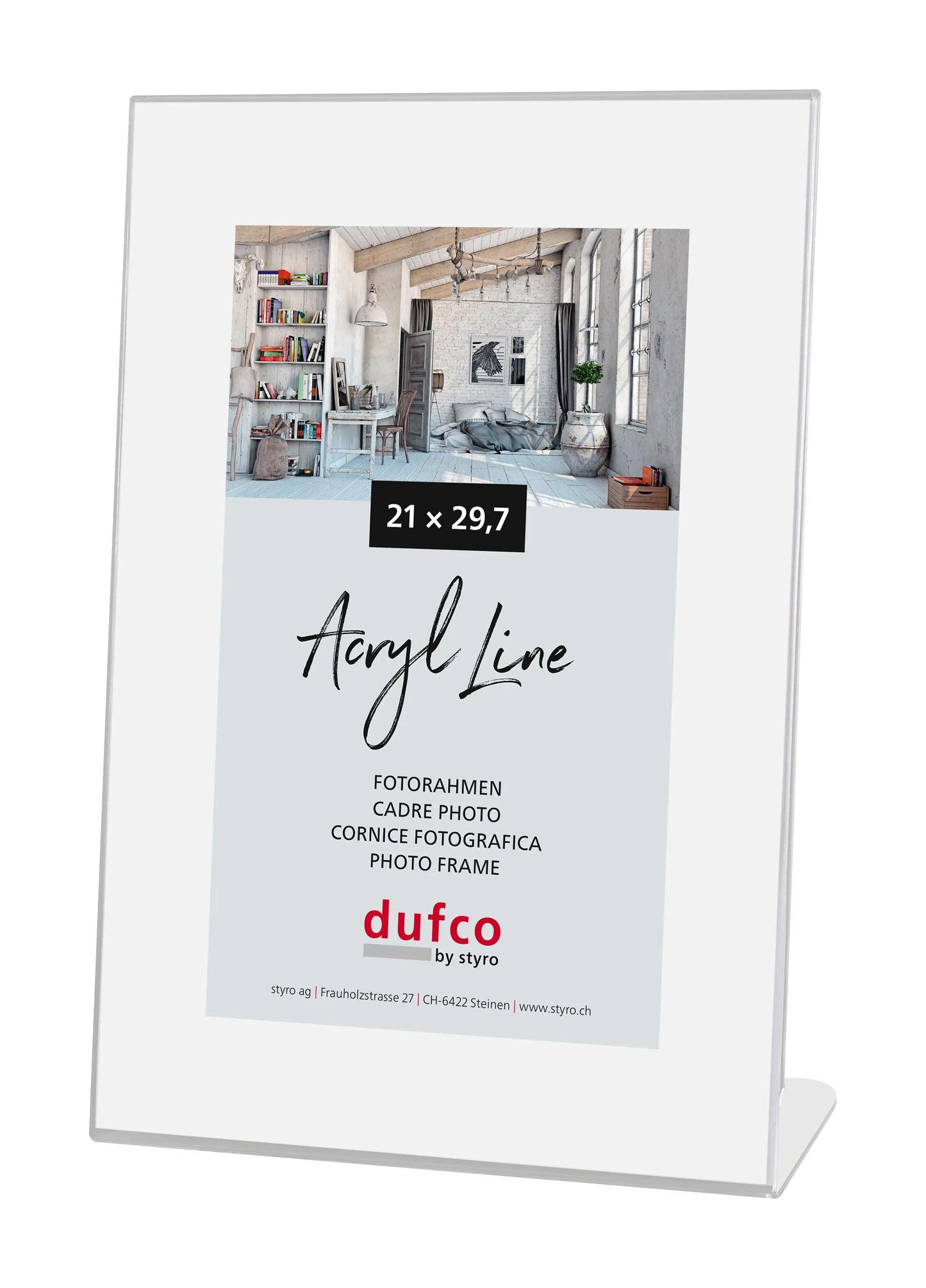 DUFCO Acryl-Bilderrahmen 21x29.7cm Idealshop