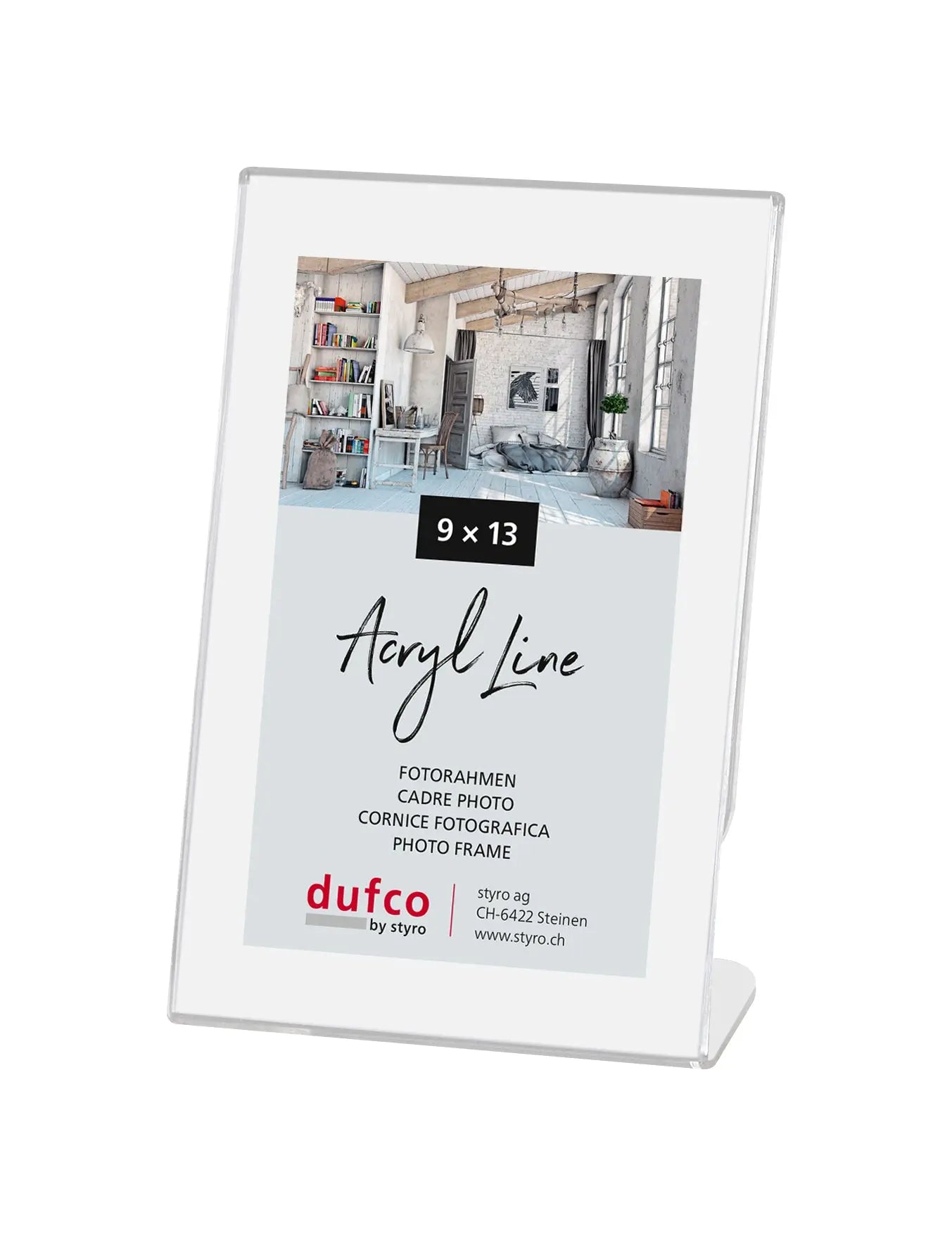 DUFCO Acryl-Bilderrahmen 9x13cm Idealshop