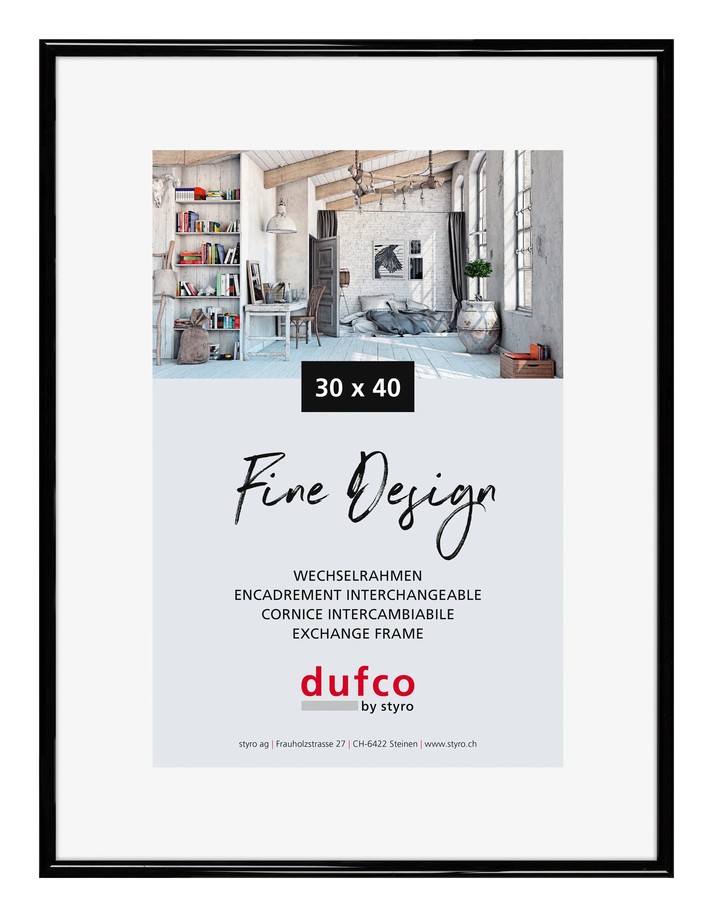 DUFCO Bilderrahmen 30x40cm Idealshop