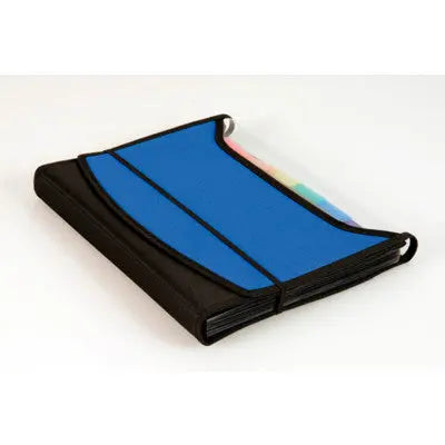 DUFCO Fächermappe SoftTouchNylon A4 51500.03822 royalblau/schwarz 13 Fächer Idealshop