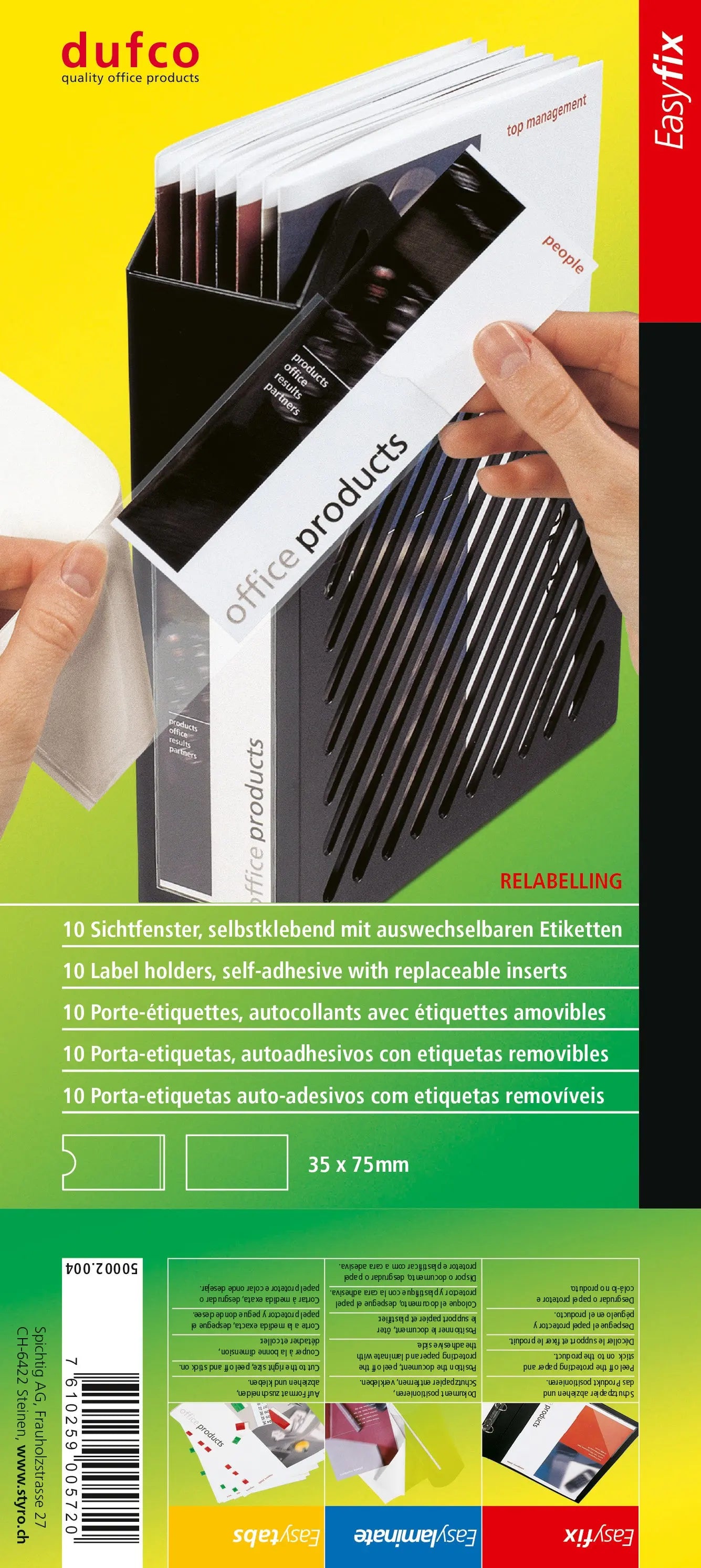 DUFCO Sichtfenster Idealshop