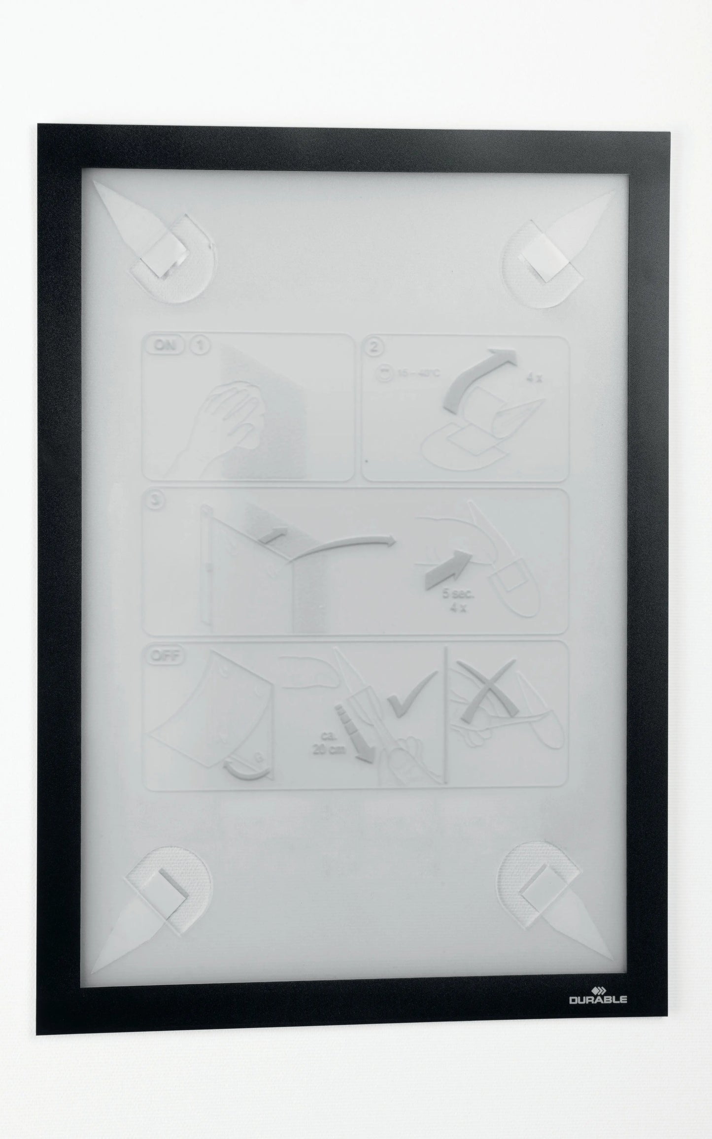 DURABLE Duraframe Wallpaper A4 484301 schwarz Idealshop