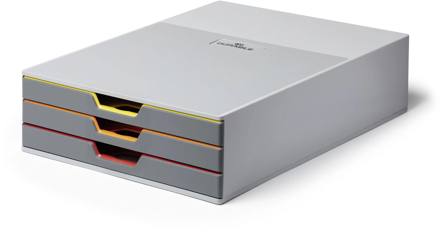 DURABLE Schubladenbox Varicolor 3 Idealshop
