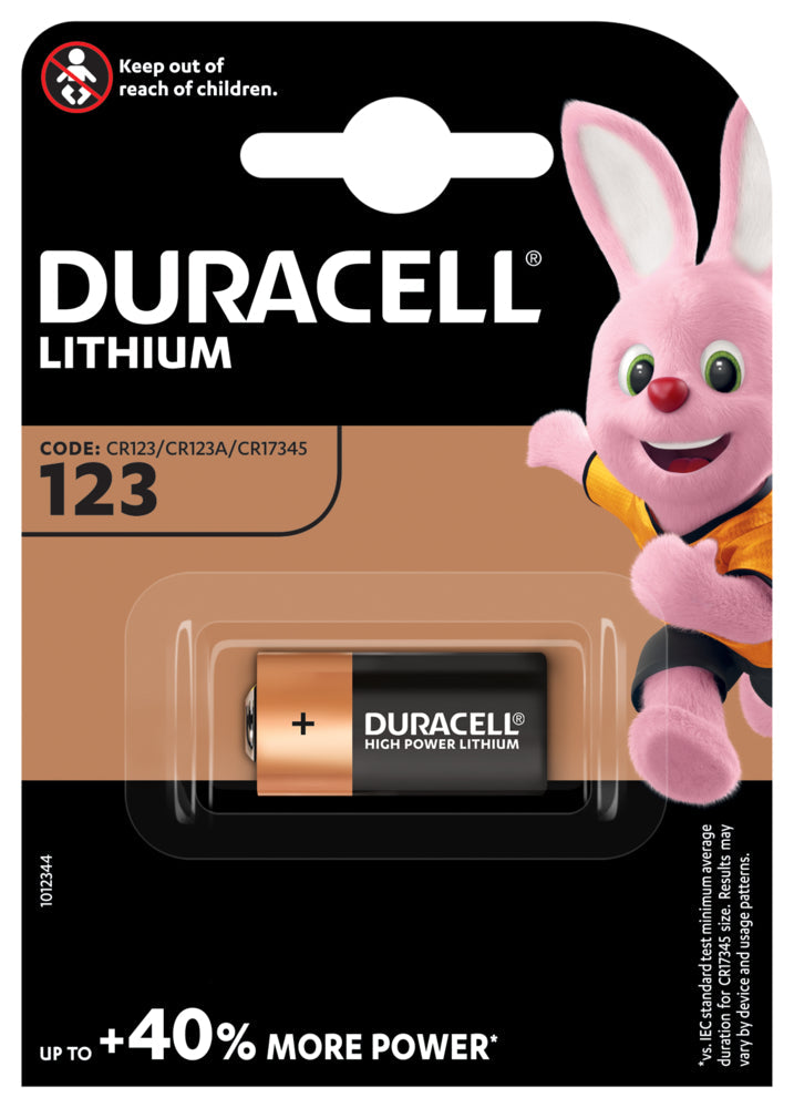 DURACELL Photobatterie Specialty Ultra Ultra 123 DL123A, EL123A, CR123A, 3V Idealshop