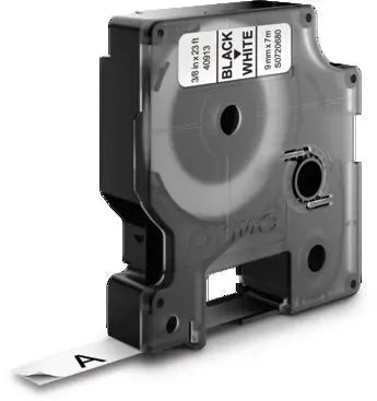 DYMO Schriftband D1 schwarz/weiss Idealshop