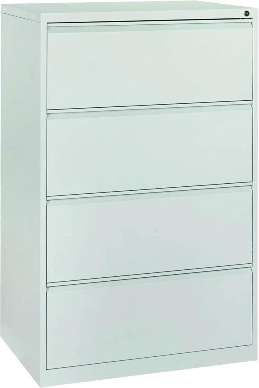 EDGY HR-Schrank 3424 4 Schubl. Breit, grau Idealshop