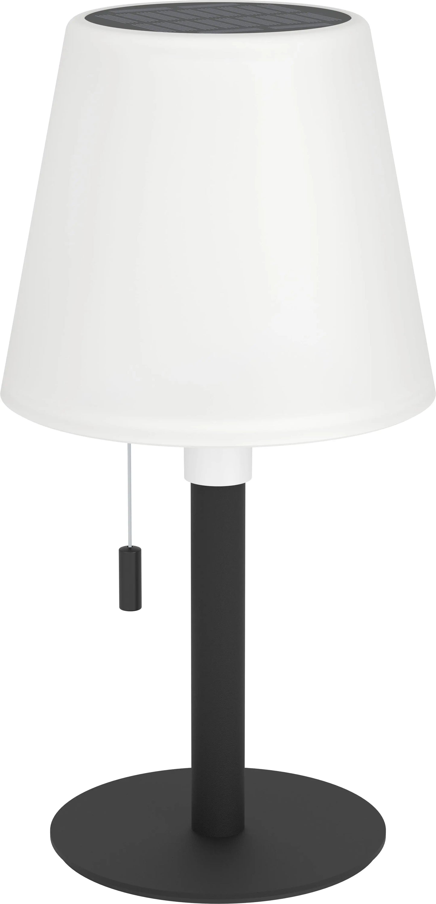 EGLO Tischleuchte Montapalma 75889 schwarz, Solar Idealshop