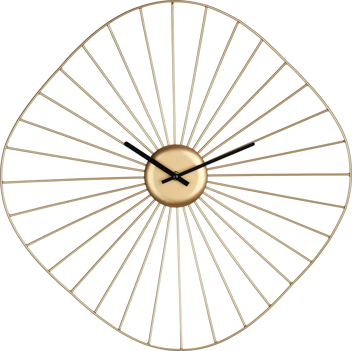 EGLO Wanduhr Matsumoto 50x50cm 425514 gold/schwarz Idealshop