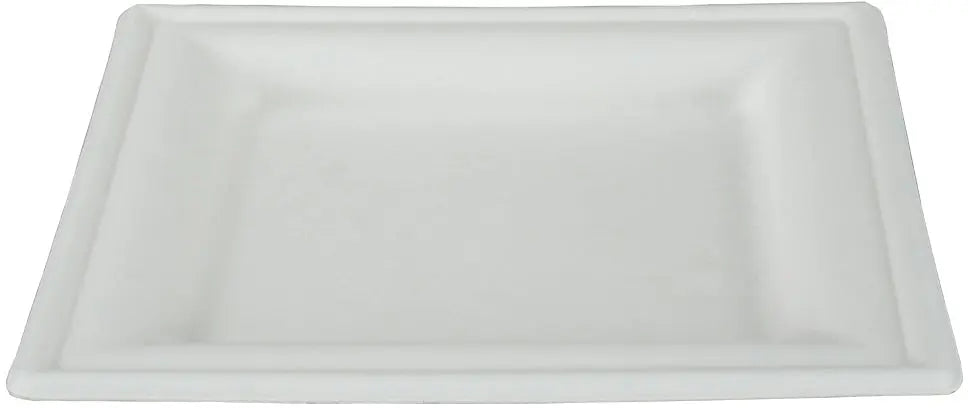 EJS Teller aus Bagasse 16x16cm 3142.2008 50 weiss 50 Stk. Idealshop