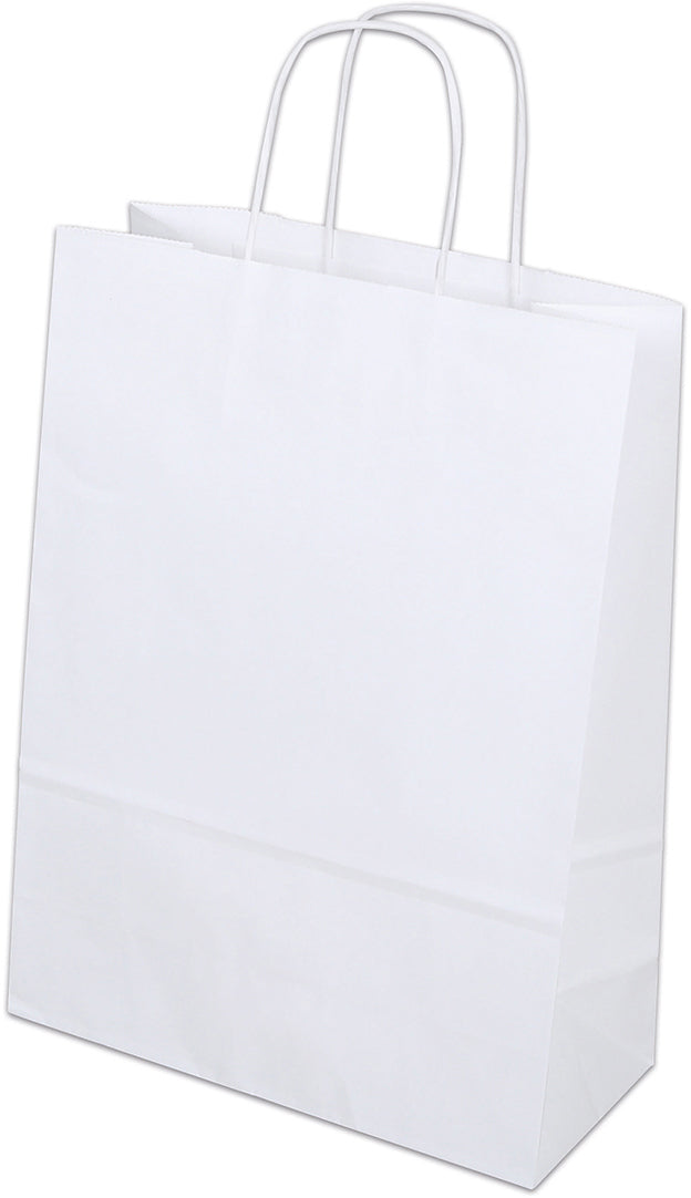 ELCO Tragetasche 270x120x370mm 84103.10 mit Kordel, weiss 50 Stück Idealshop