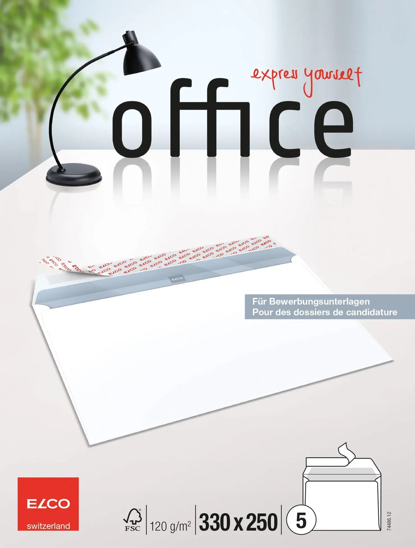 ELCO Bewerbungscouvert 330x250mm Idealshop