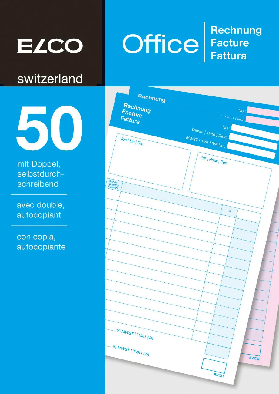 ELCO Rechnung A5 Idealshop