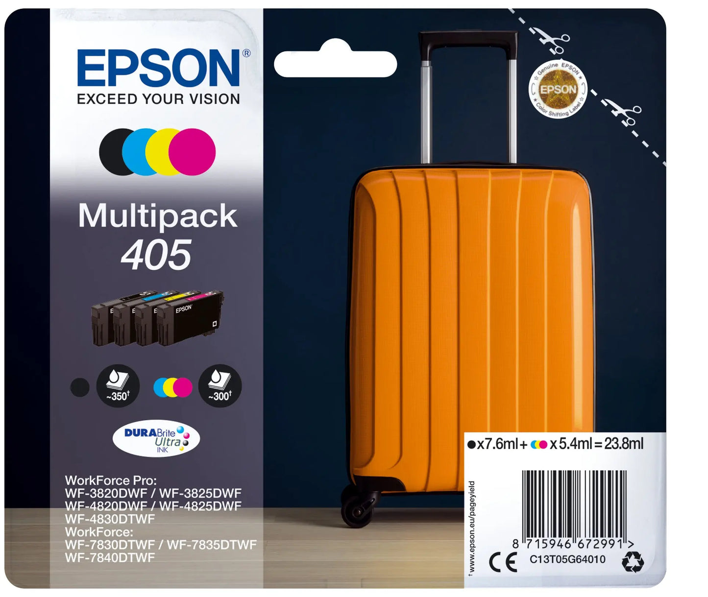 EPSON Multipack Tinte 405 CMYBK Idealshop