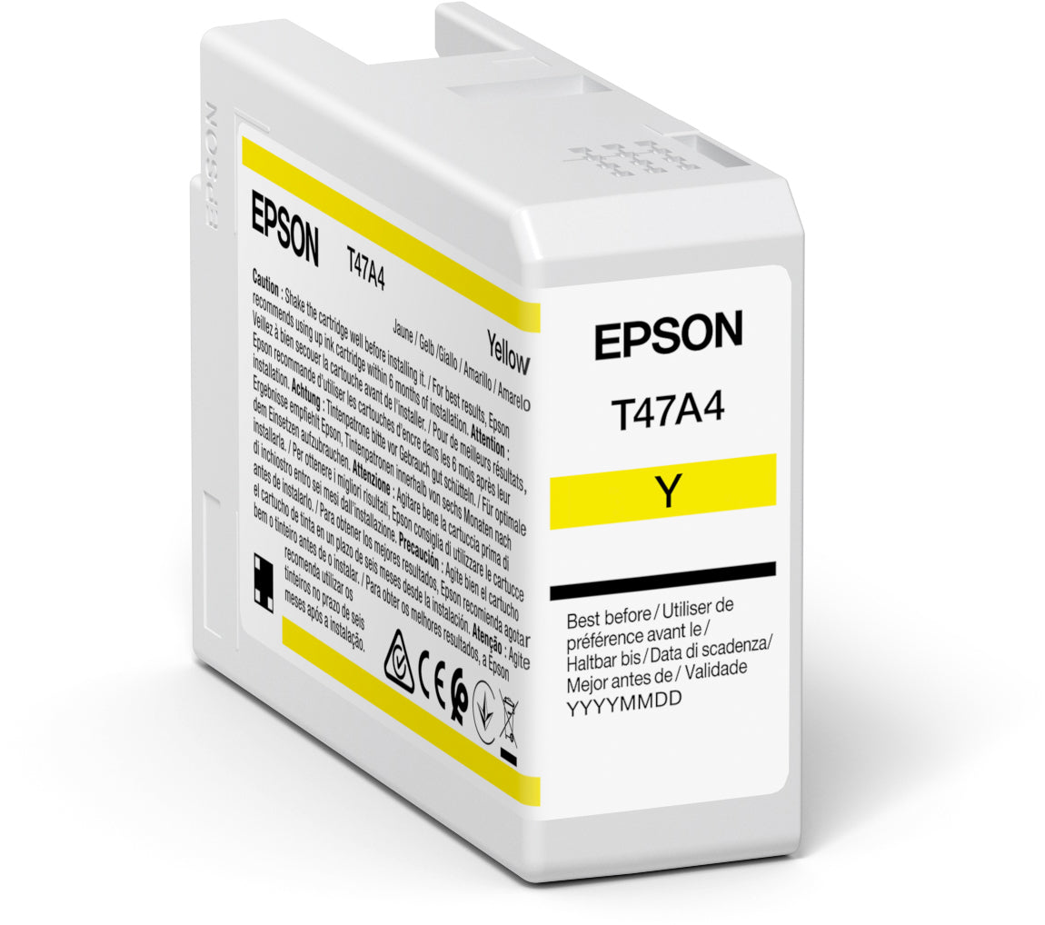 EPSON Tintenpatrone yellow T47A400 SureColor SC-P900 50ml Idealshop