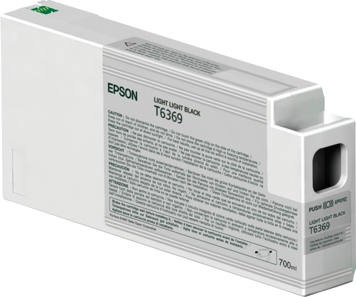 EPSON Tintenpatrone light li.schwarz T636900 Stylus Pro 7900/9900 700ml Idealshop