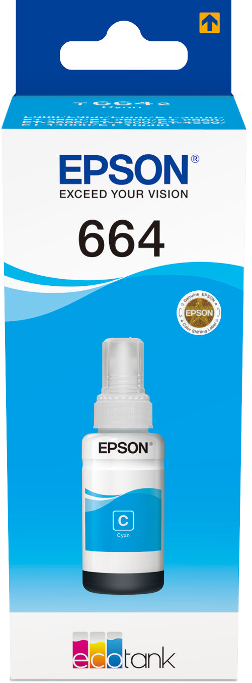 EPSON Tintenbehälter 664 cyan Idealshop