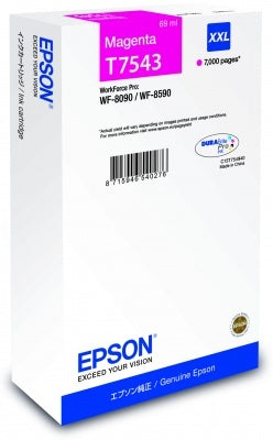 EPSON Tintenpatrone XXL magenta T75434N WF 8090/8590 7000 Seiten Idealshop