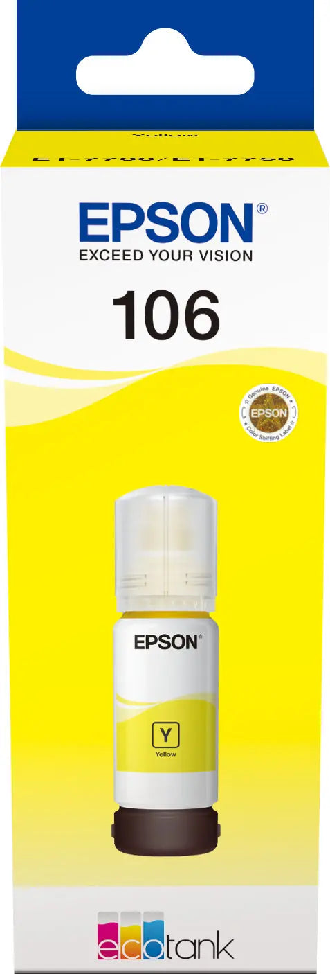 EPSON Tintenbehälter 106 yellow T00R440 EcoTank ET-7700 5000 Seiten Idealshop